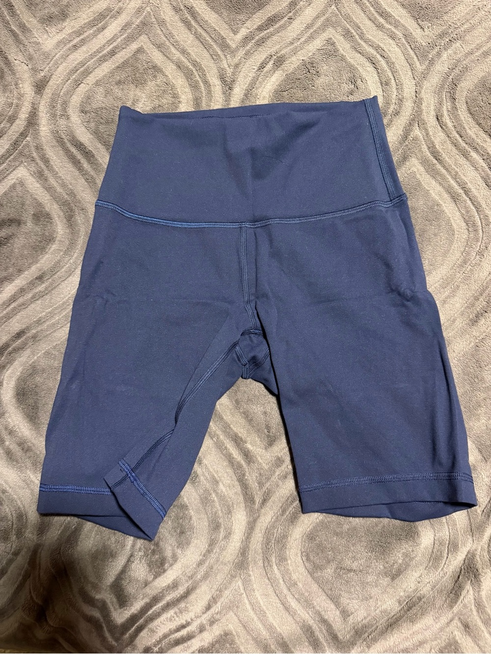lululemon athletica Navy High-Rise Bike Shorts